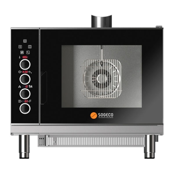 Horno combinado a gas Sogeco B. Chef – 6 bandejas - Imagen 2